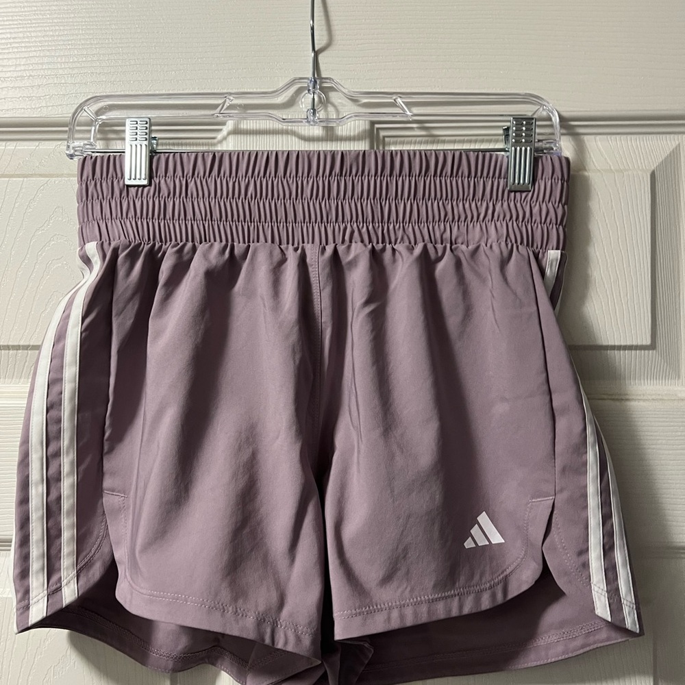 Adidas size small purple athletic shorts